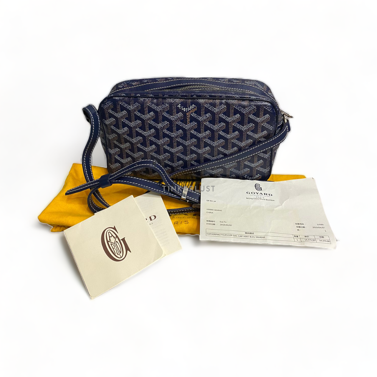 Goyard bleu marine hot sale